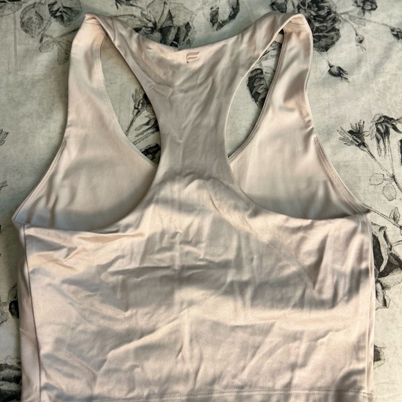 Fabletics Cream Tank Top - Picture 2 of 3